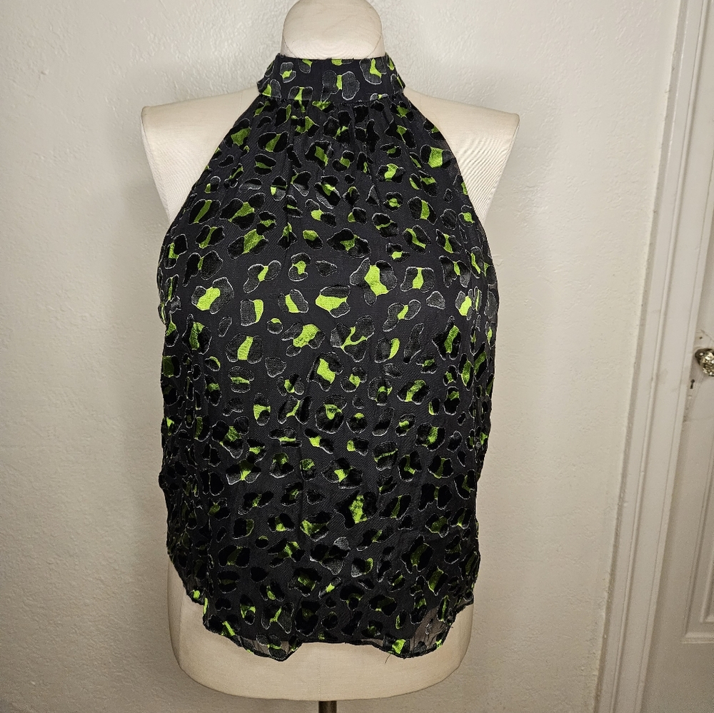 Alice + Olivia Kinsley Leo Top